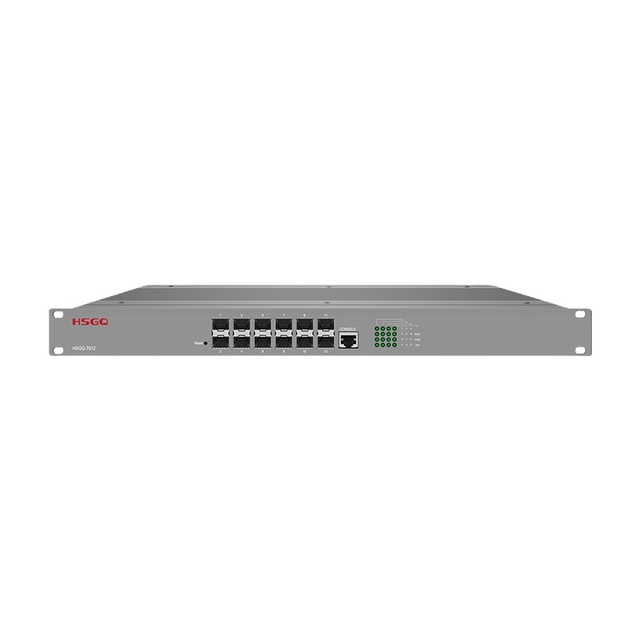 Factory Price 10 Gigabit Network Switch Fiber 12*10G SFP+ L3 Managed Industrial Switch 12 Port
