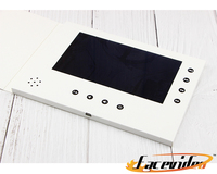 Nouveau style produit de promotion article fournisseur carte d'invitation commerciale numérique lcd vidéo cartes-cadeaux vidéo brochure vidéo