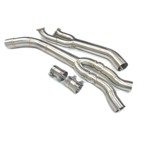 Système d'échappement à tube central unique Performance <span class=keywords><strong>BM</strong></span> W S58 M3 G80 M4 G82 3.0T 2020+ avec support en acier inoxydable 304 - Product Image 4