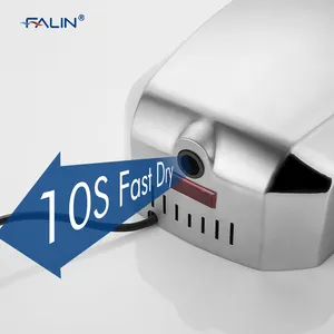 Falin Fl-3002 Automatic Commercial Hand Dryers For Bathrooms Commercial 1800W Heavy Duty Stainless Steel