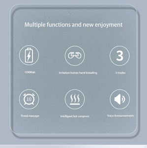 Appareil d'électrothérapie TENS sans fil Portable vertèbre Relax Massage chauffage compresse chaude pour cou épaule masseur cervical - Product Image 3