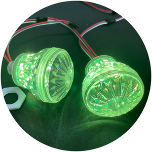 Turbo ánh sáng RGB 18 mét DC12V 60 mét nấm cao Les <span class=keywords><strong>LED</strong></span> vui chơi giải trí pixel ánh sáng cho vui chơi giải trí công viên đi xe trang trí - Product Image 5