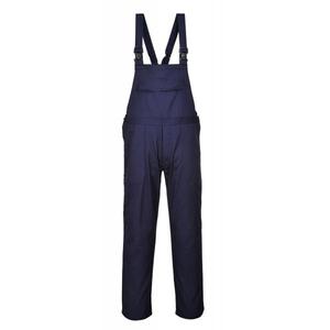 PORTWEST - FR37NARS Bizflame Pro babero azul marino y abrazadera-EAN 5036108219773 ROPA DE TRABAJO RESISTENTE A LLAMAS - Product Image 1