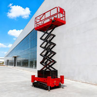 Mini-élévateur à ciseaux hydraulique, plateforme de travail pour voiture avec hauteur réglable 1,8 m 4 m 6 m 8 m 12 m 14 m 16 m