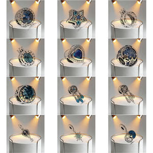 Colgante de Ojo de Gato de Plata 925 de Alta Calidad al por Mayor, Compatible con <span class=keywords><strong>Pandora</strong></span>, Joyería como Decoraciones y Accesorios Originales de <span class=keywords><strong>Navidad</strong></span> - Product Image 1