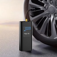 Compresseur d'air portable pour pneus de voiture, pompe à air rapide, gonfleur de pneus, pompe à air à pression précise pour moto, vélo, ballon