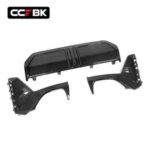 Difusor Trasero Inferior de Parachoques Estilo MP de Fibra de Carbono Seca para <span class=keywords><strong>BMW</strong></span> G20 <span class=keywords><strong>G21</strong></span> LCI M Sport 320i 325i 330i 340i 2023-2026, 51195A4F525 - Product Image 2