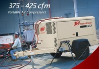 Compresseurs d'air rotatifs à vis portables Doosan /Ingersoll Rand 375- 425 Cfm XP375WCU