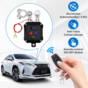 Interrupteur intelligent de coupure de courant à distance pour batteries de voiture avec pince + interrupteur de maintenance de batterie via application - Product Image 3
