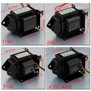 SA-2502 AC Traction Electromagnet 5N Suction Force Punch Press Push Pull 220V - Product Image 3