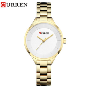 นาฬิกาข้อมือผู้หญิง Curren 9015 ระบบควอตซ์ ดีไซน์หรู กันน้ำ 3BAR สายสแตนเลส หน้าปัดอนาล็อก แฟชั่นสำหรับผู้หญิง เหมาะสำหรับธุรกิจ - Product Image 5