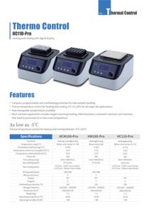 Mezclador Termostático de Metal con Control de Temperatura / Bloque de Calentamiento (2 en 1) Digitalmente Preciso HM100-Pro - Product Image 5