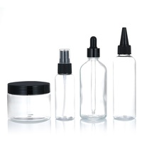 Sharp Spout Packaging PET Color Plastic Hair Oil Nozzle Plastic Hair Oil Bottle Squeeze Applicator Bottle With Twist Top Cap