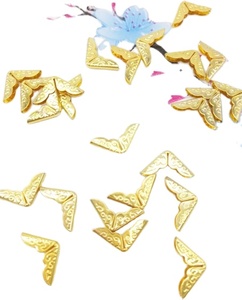 Nhà Máy Trực Tiếp Nhỏ Kim Loại Góc Góc Album L Tự Làm Túi Phụ Kiện Vàng Nhỏ Góc Tự Làm Của Nhãn Hiệu - Product Image 6