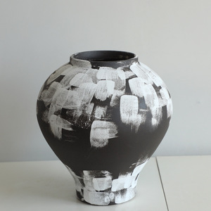 Nordic Retro Design Luxury Ceramic Porcelain Flower <b>Vases</b> Home Decor <b>Set</b> of 2 for Wedding - Product Image 2