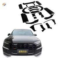 Mody ABT Style Wide Body Kit pour Audi Q7 2019-2014 New Fiberglass Front Bumper Wheel Arch Side Skirt Exhaust for Upgrade