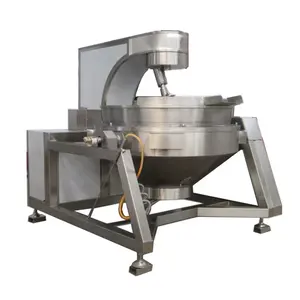 200L Industrial cooking pot/double jacketed kettle tiltable mixer for food sauces jam soup pastes steam Planetary cooking pot