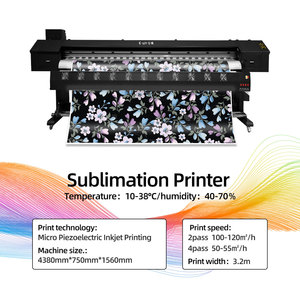 Imprimante à sublimation automatique électrique à grande vitesse 10 pieds 3,2 m GW3200 4 têtes I3200 XC90 XP600 pour vêtements - Product Image 3