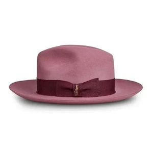 Wool Felt Fedora <b>Hat</b> Classic Adjustable Unisex Bow <b>Band</b> Winter Travel Formal Casual <b>Hat</b> - Product Image 1