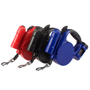 Wholesale Adjustable <strong>Retractable</strong> Climbing Rope Nylon Double Custom Print Logo Heavy Duty Luxury Slip Clip Pet <strong>Dog</strong> <strong>Leash</strong> - Product Image 2
