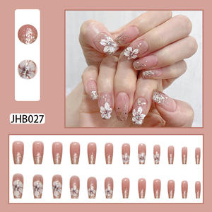 <span class=keywords><strong>Uñas</strong></span> <span class=keywords><strong>postizas</strong></span> acrílicas a presión <span class=keywords><strong>de</strong></span> 24 piezas para <span class=keywords><strong>niñas</strong></span>, productos <span class=keywords><strong>de</strong></span> belleza <span class=keywords><strong>de</strong></span> nuevo estilo, <span class=keywords><strong>uñas</strong></span> artificiales ABS gruesas, 1 caja - Product Image 2