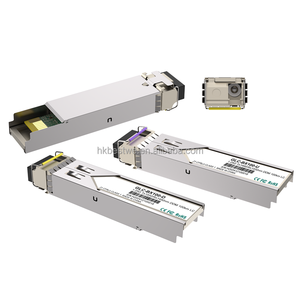 ประสิทธิภาพสูงถึง100กม. 1.25ก. ตัวรับส่งสัญญาณไฟเบอร์โหมดเดียว SMF SX LC Optical SFP โมดูลเครื่องส่งและตัวรับไฟเบอร์ - Product Image 1