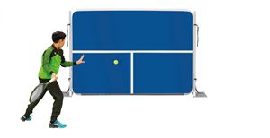 Mur de rebond gonflable pour balles de tennis avec épaisseur de 10 mm en DWF, pliable, portable, outil d'entraînement, tapis de lutte - Product Image 6