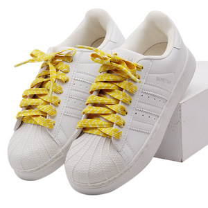 Weiou Fabricante Accesorios para zapatos Estilo de moda Cordones de resorte elásticos de dos colores para jumpmans y zapatos 700 - Product Image 5