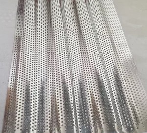 ZHENYU aluminiumalloy perforated & corrugated metal mesh panels for external wall decoration
