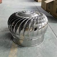 Ventilateur de ventilation de grenier automatique à énergie éolienne, turbine de toit en dôme étanche