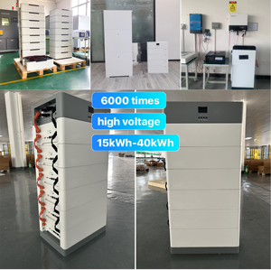 แบตเตอรี่ลิเธียม10KWH 20KWH แบบเรียงซ้อนกันแบตเตอรี่เก็บพลังงานแสงอาทิตย์แบตเตอรี่แรงดันสูง - Product Image 6