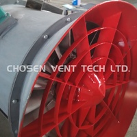 PAG 16 pales de ventilateur en nylon et turbine de ventilateur à flux axial pour l'ingénierie de refroidissement des moteurs de moissonneuse