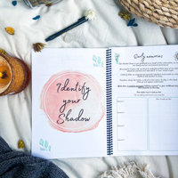 Guide d'auto-guérison imprimé personnalisé Affirmation Transcend Book The Shadow Journal Spiritual Workbook