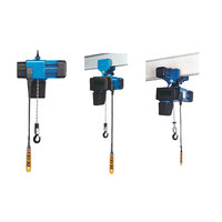 Palans électriques à chaîne légers de 2 tonnes à longue durée de vie et fonctionnement silencieux pour les travaux de levage sur ligne d'assemblage de précision