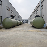 Réservoir de stockage de carburant diesel souterrain de 10 000 L, 20 000 L, 30 000 L, 40 000 L pour station-service
