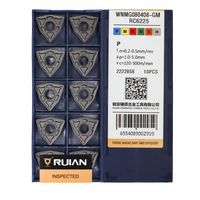 Échantillon gratuit carbure CNC outil de coupe wnmg080408 plaquettes de tournage cnmg Snmg Tnmg Dnmg Vnmg