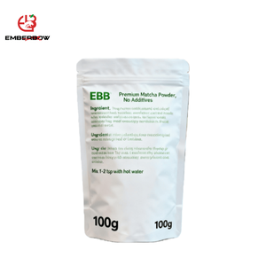 Ebb Mylar ถุงซิปเปิดปิดได้ปลอดภัยสำหรับอาหารผงโกโก้นมผงพิมพ์โลโก้ได้ตามต้องการ - Product Image 1