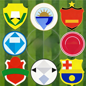 Adesivi e Distintivi Metallici con Logo della Squadra per Premi di Campionato di Calcio, Resistenti e in Grandi Quantità per Articoli da Tifosi e Cerimonie - Product Image 3