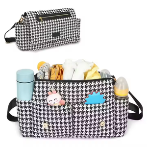 Organisateur universel pour poussette OEM, <span class=keywords><strong>sac</strong></span> de rangement pour poussette avec porte-gobelet pour maman en voyage - Product Image 3