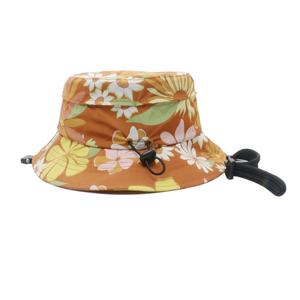 Chapeau Bob Imprimé Floral Personnalisé Imperméable Anti-UV avec Sangle de Sécurité pour le Voyage et la Pêche - Product Image 3