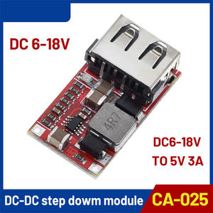 <span class=keywords><strong>CA</strong></span>-025 DC-DC modul Buck 6-24v 1224V sampai 5V3A pengisi daya ponsel USB mobil - Product Image 3