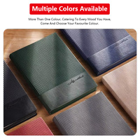 Cuaderno Personalizado con Diseño Minimalista, Agenda de Cuero Suave de Alta Calidad para Oficina y Negocios