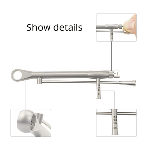 طقم زرع أسنان شامل أدوات ترميم زرع الأسنان مع 16 مفك براغي - Product Image 6