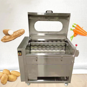 تارو البطاطس والزنجبيل ، مقشرة خضروات مع بكرة شعر مغطاة بالجزر ، اليام ، آلة تنظيف جراد البحر - Product Image 5