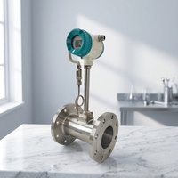 High-pressure HART 4-20mA 316L Digital Steam Flange Eddy Current Flowmeter for Oil & Gas OEM Customizable