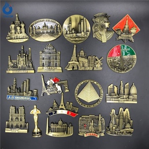 Aimant <span class=keywords><strong>de</strong></span> réfrigérateur magnétique avec monument <span class=keywords><strong>de</strong></span> la ville, en alliage <span class=keywords><strong>de</strong></span> zinc bronze, ouvre-bouteille, souvenir artisanal, <span class=keywords><strong>Paris</strong></span>, Londres, Amérique, aimant pour réfrigérateur - Product Image 2