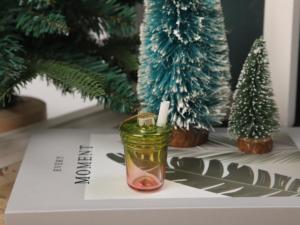 Pendentif de tasse à eau sur le thème de Noël, décoration de vacances, idée de <span class=keywords><strong>cadeau</strong></span> personnalisée pour la maison et le <span class=keywords><strong>jardin</strong></span> - Product Image 4