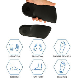 <span class=keywords><strong>Vktry</strong></span> VK fibra de carbono Arch Support plantillas ortopédicas Eva Poron plantilla - Product Image 2