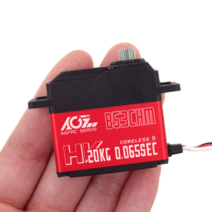 AGFRC B53CHM 26KG Metal Gear 0.10s Fast 8.4V HV 2BB Coreless Programmable Digital 25T STD RC Car Robot Industry - Product Image 3