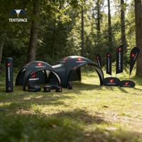 Tente Gonflable Portable pour Salons Professionnels, Événements Extérieurs, Étanche, Résistante aux UV, Publicité Extérieure Gonflable